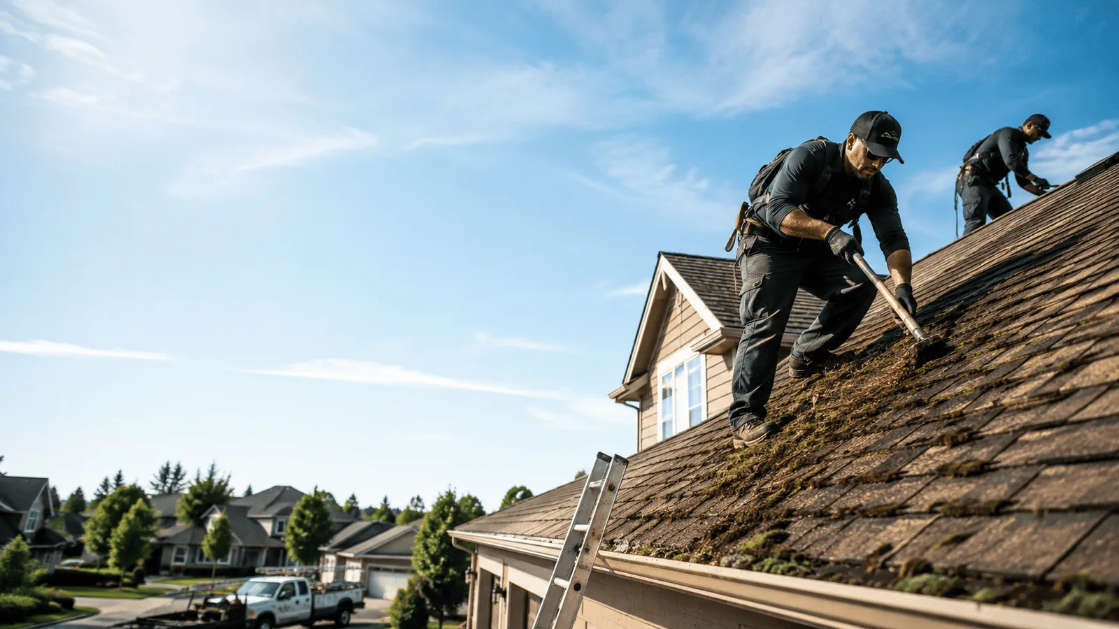 Roof Moss Removal in Lebeau, LA near me